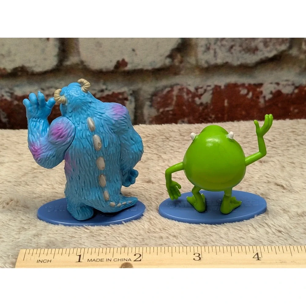Disney Pixar Monsters Inc Mike and Sulley Mini Figure Set 2019 Mattel 1186 MJ